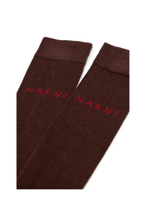 Calzini con logo MARNI KIDS | M02032 M00RB0M438